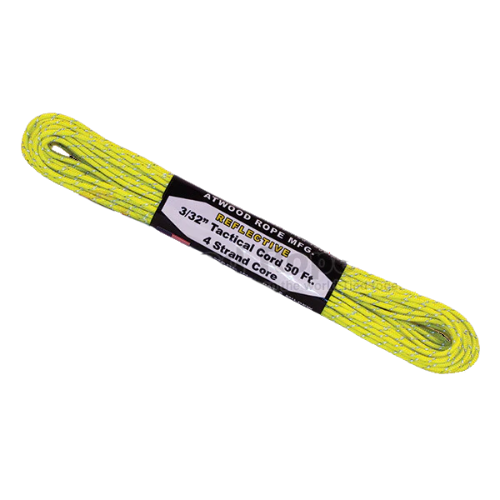 2.4mm Reflective Tactical Cord (50') by Atwood Rope MFG – Garage Grown Gear