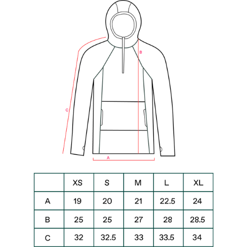 Grid Fleece Hoody by Pa'lante Packs