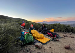 Cowgirl Cowboy Camping PCT Thru-Hiking