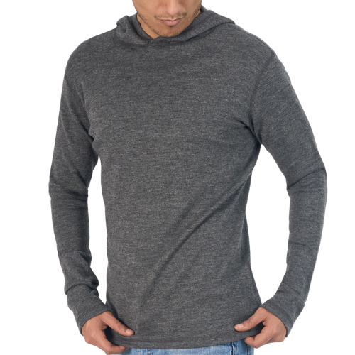 Men's Alpaca Wool Pullover Hoodie by Arms of Andes