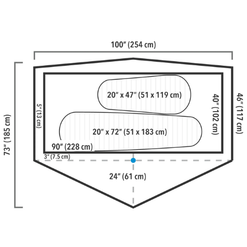 Altaplex Lite Tent by Zpacks