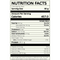 Good Detour Panner Scramble nutrition facts label 