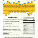 Good Detour Panner Scramble prep instructions and nutrition facts 