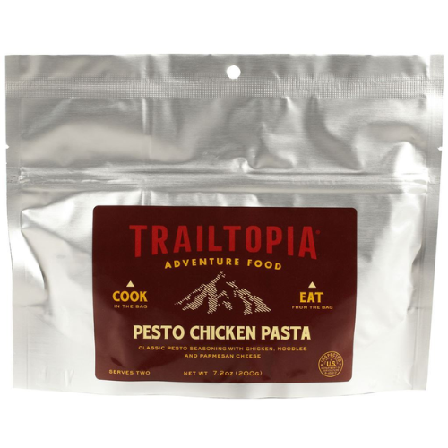 Pesto Chicken Pasta by Trailtopia