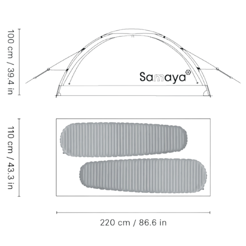 Samaya2.0 Tent by Samaya Equipment