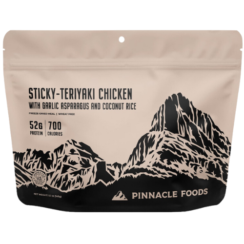 Sticky-Teriyaki Chicken with Garlic Asparagus and Coconut Rice by Pinnacle Foods