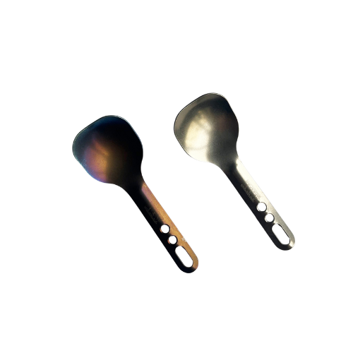 Stubby Titanium Spoon by Brautigam Expedition Works