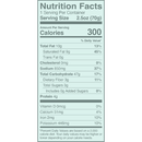 nutrition label 