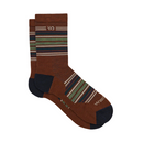 Men's Solid Cushioned Micro Crew Socks by WIDE OPEN® Socks