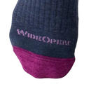 Men's Solid Cushioned Micro Crew Socks by WIDE OPEN® Socks