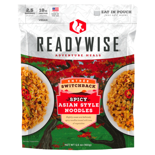 Switchback Spicy Asian Style Noodles by Readywise