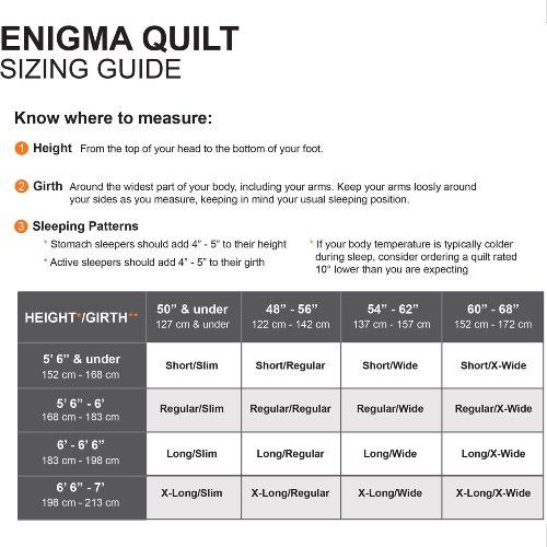 Enigma Quilt 950FP by Enlightened Equipment – Garage Grown Gear