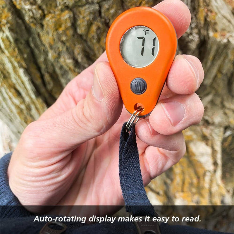 Gear talk: ThermoDrop zipper-pull thermometer